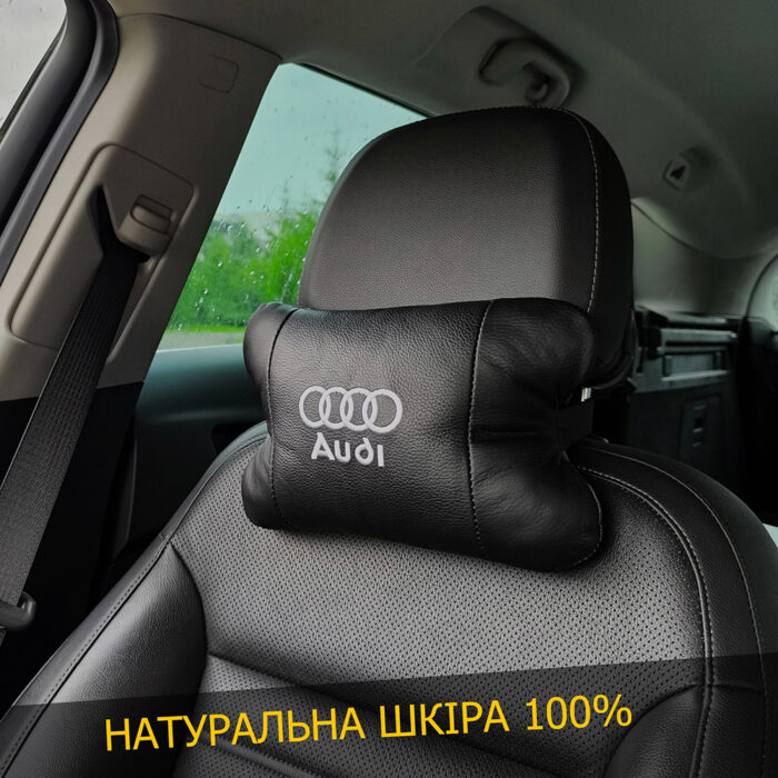 Набір автодушки 2шт на підголівник Audi -