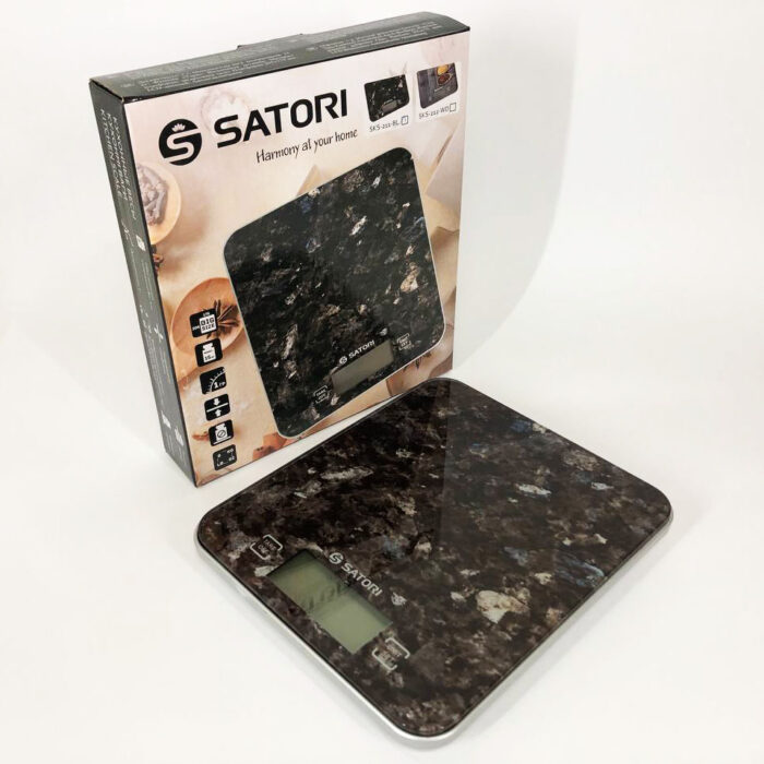 Ваги кухонні Satori SKS-211-BL 15 кг - Ваги кухонні Satori SKS-211-BL 15 кг