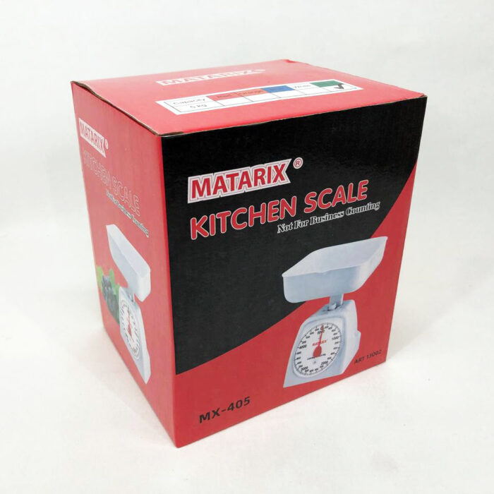 Ваги кухонні механічні MATARIX MX-405 5 кг, ваги для зважування продуктів. Колір: зелений - Ваги кухонні механічні MATARIX MX-405 5 кг