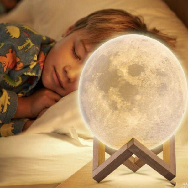 Нічник світиться місяць Moon Lamp 13 см -