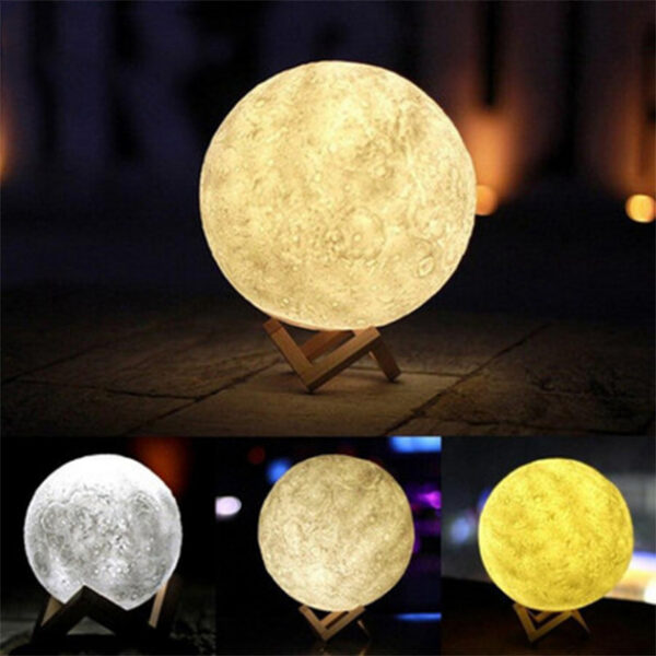 Нічник світиться місяць Moon Lamp 13 см -