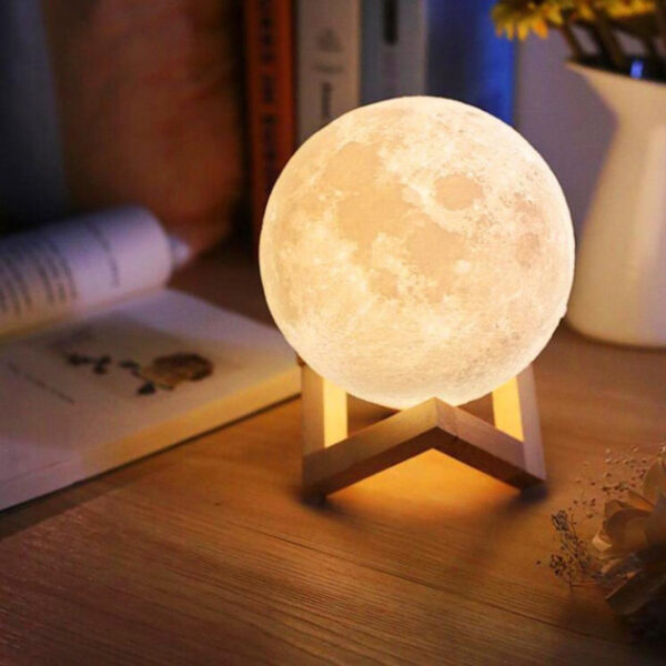 Нічник світиться місяць Moon Lamp 13 см -