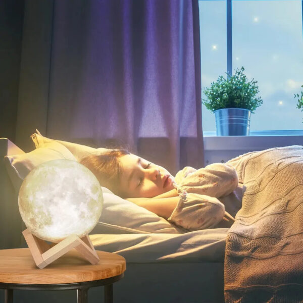 Нічник світиться місяць Moon Lamp 13 см -