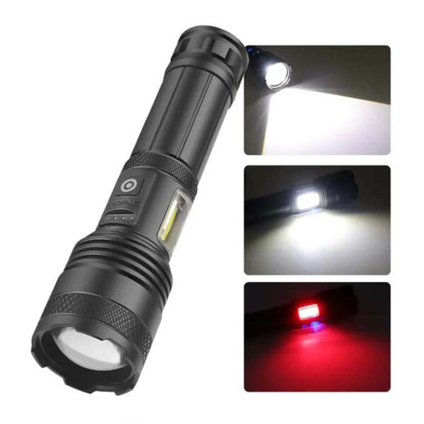 Ліхтарик PLD-P815 White Laser LED PM10-TG+COB -