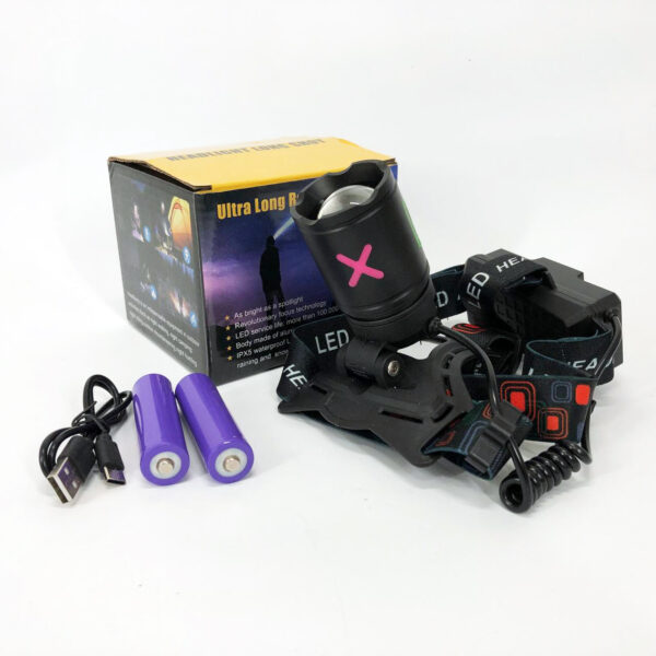 Фонарь налобный NIGHT VISION FLUORESCENCE CT012-P-TG - Фонарьналобный