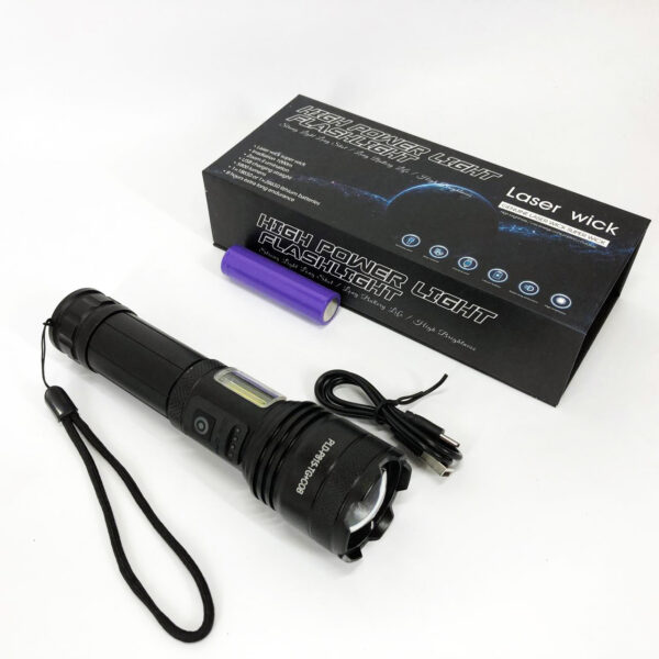 Ліхтарик PLD-P815 White Laser LED PM10-TG+COB -