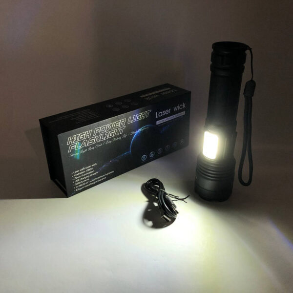 Ліхтарик PLD-P815 White Laser LED PM10-TG+COB -