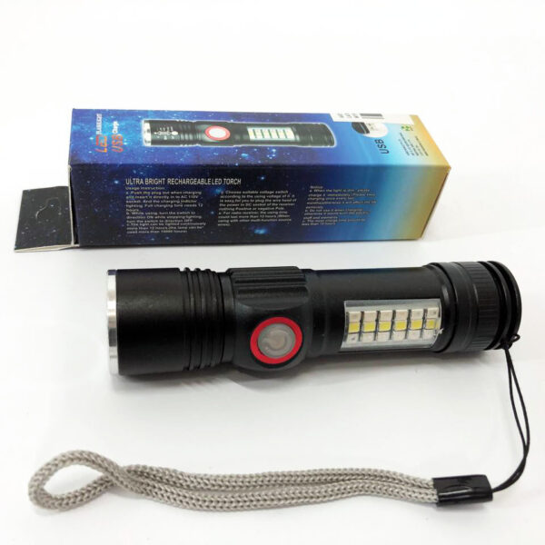 Фонарь SY-1903C-P50+SMD+RGB Alarm - Фонарь