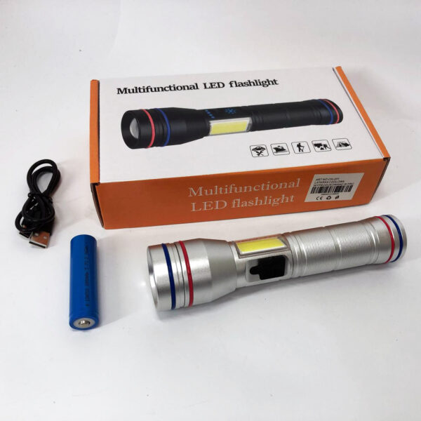 Ліхтар PLD-231 WHITE LASER LED PM10-TG+COB(white+red) -