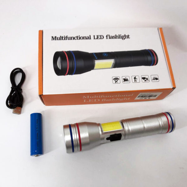 Ліхтар PLD-231 WHITE LASER LED PM10-TG+COB(white+red) -