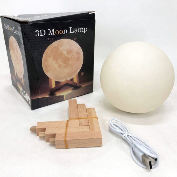 Нічник світиться місяць Moon Lamp 13 см -