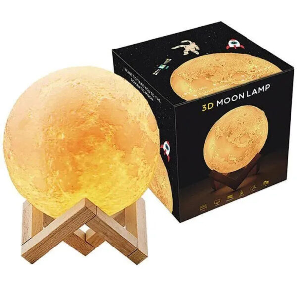 Нічник світиться місяць Moon Lamp 13 см -