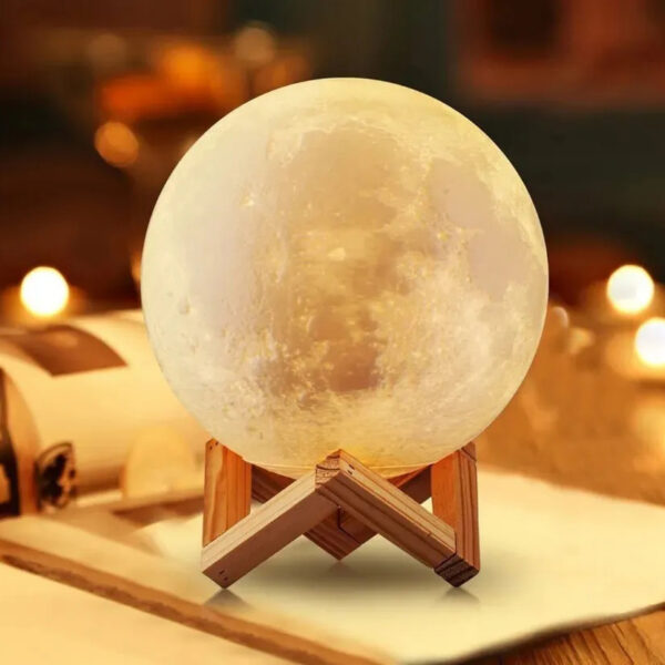 Нічник світиться місяць Moon Lamp 13 см -