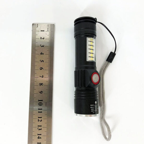 Фонарь SY-1903C-P50+SMD+RGB Alarm - Фонарь