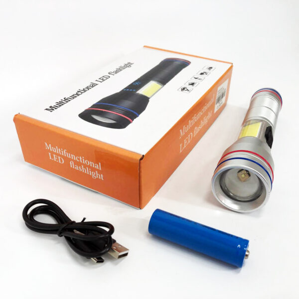 Ліхтар PLD-231 WHITE LASER LED PM10-TG+COB(white+red) -