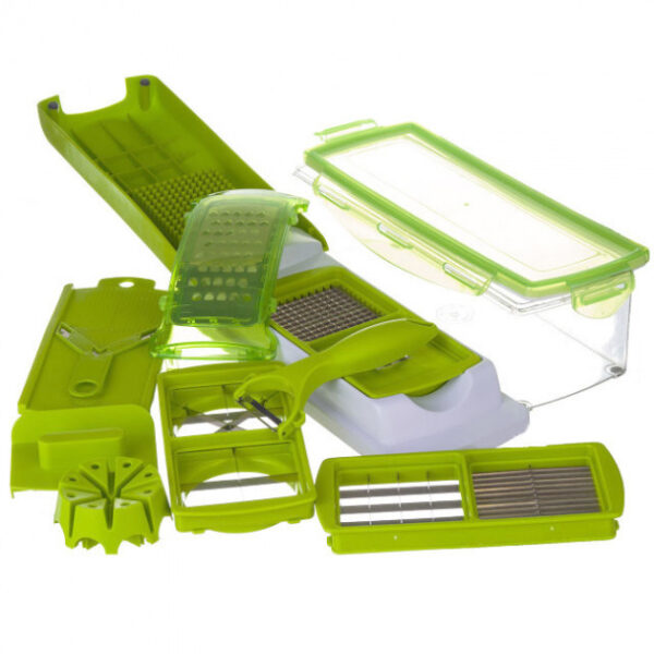 Терка Nicer Dicer PLUS овочерізка універсальна терка ручна овочерізка мультислайсер кухонна овочерізка -