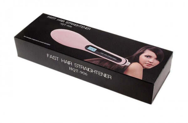 Расческа выпрямитель Fast Hair Straightener, гофре плойка утюжок для волос -