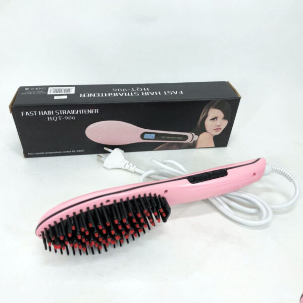 Расческа выпрямитель Fast Hair Straightener, гофре плойка утюжок для волос -