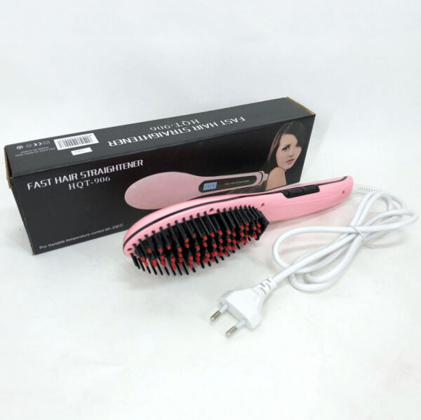 Расческа выпрямитель Fast Hair Straightener, гофре плойка утюжок для волос -