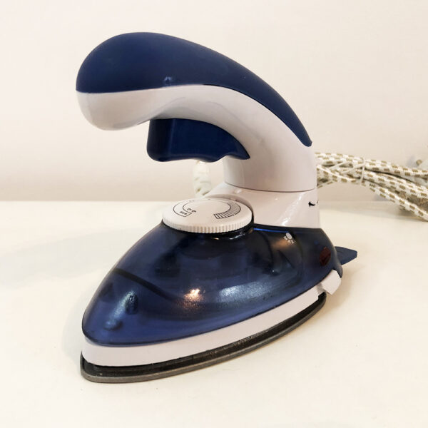 Відпарювач Mini Steam Iron HT-558B Парова праска для одягу. Колір: синій -