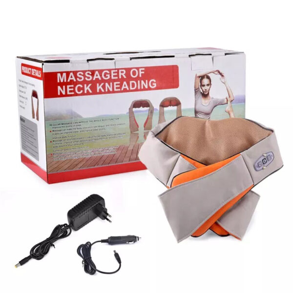 Електричний масажер роликовий з інфрачервоним випромінюванням Massager of Neck Kneading -