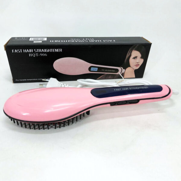 Расческа выпрямитель Fast Hair Straightener, гофре плойка утюжок для волос -