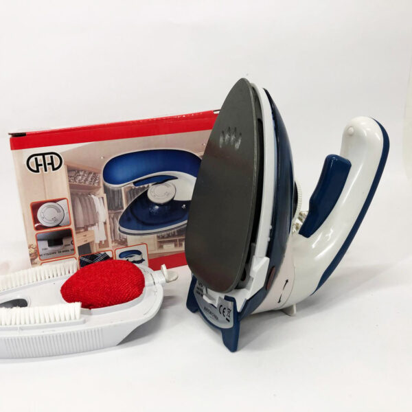 Відпарювач Mini Steam Iron HT-558B Парова праска для одягу. Колір: синій -