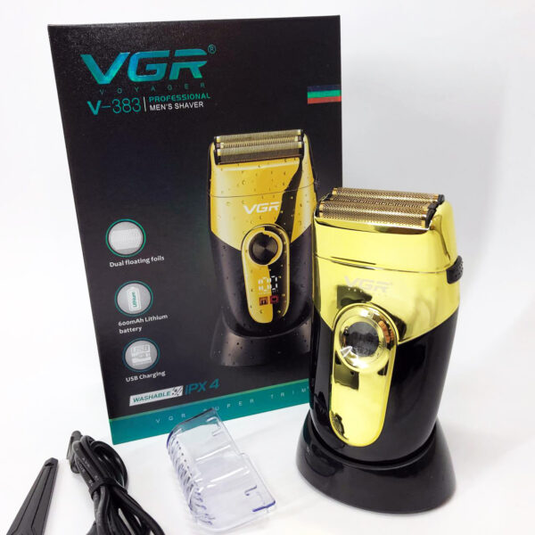 Электробритва VGR V-383 Finale Shaver с подставкой -