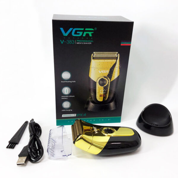 Электробритва VGR V-383 Finale Shaver с подставкой -