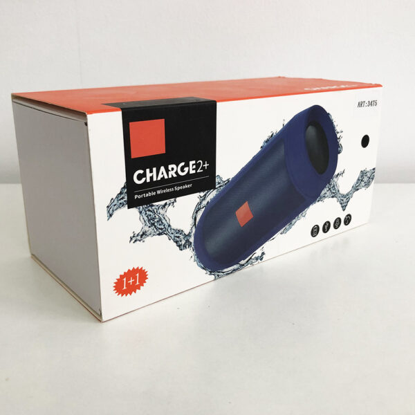 Колонка JBL CHARGE2+ J2 (аналог) Цвет: черный -