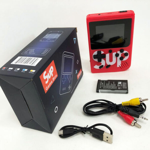 Игровая приставка консоль Sup Game Box 500 игр, игровая консоль для телевизора. Цвет: красный -